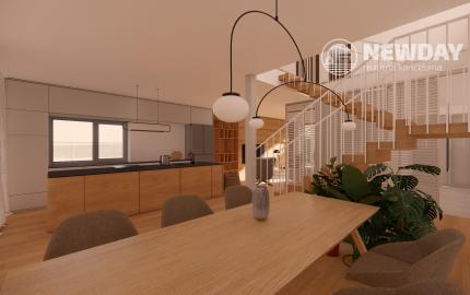 NA PREDAJ 5-izbový poschodový byt + KK + záhrada + pivnica + 2 park. miesta, Dubová ul. - N. Dubnica