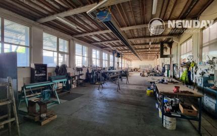 NEWDAY | NA PREDAJ funkčný a udržiavaný výrobný areál | 2400 m2 vnútorná rozloha | 5500 m2 pozemok | Priemyselný park – Bošany