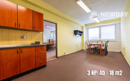 NEWDAY | NA PRENÁJOM kancelárske priestory v budove s recepciou | 18-36 m2 kancelárie | Budova Program® | Brnianska - Trenčín