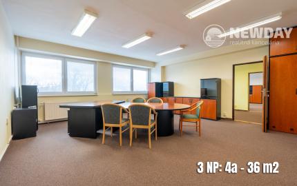 NEWDAY | NA PRENÁJOM kancelárske priestory v budove s recepciou | 18-36 m2 kancelárie | Budova Program® | Brnianska - Trenčín