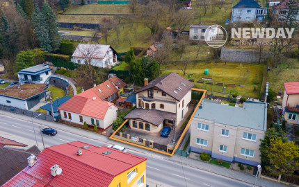 NEWDAY | NA PREDAJ 25-ročný rodinný dom s 2 bytovými jednotkami | 358 m2 úžitková plocha | 420 m2 pozemok | Partizánska - Trenčianske Teplice