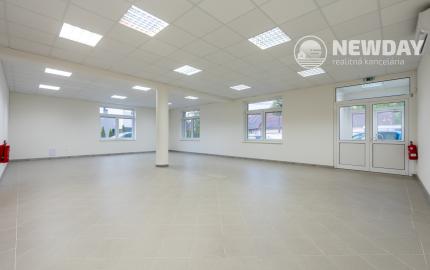 NEWDAY | NA PRENÁJOM obchodný priestor s plechovým skladom | 99 m2 + 40 m2 | Pivovarská - Ilava