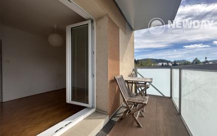 NEWDAY | NA PRENÁJOM | 2-izbový slnečný byt s 2 balkónmi | SNP | 59 m²