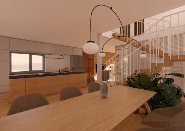 NA PREDAJ 5-izbový poschodový byt + KK + záhrada + pivnica + 2 park. miesta, Dubová ul. - N. Dubnica