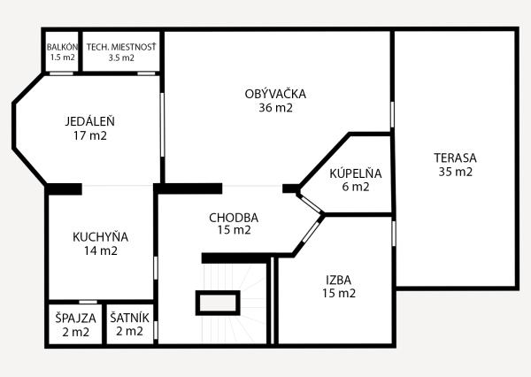 NEWDAY | NA PREDAJ 25-ročný rodinný dom s 2 bytovými jednotkami | 358 m2 úžitková plocha | 420 m2 pozemok | Partizánska - Trenčianske Teplice