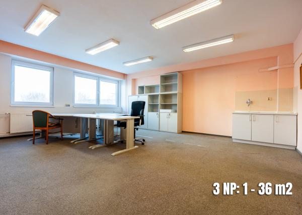 NEWDAY | NA PRENÁJOM kancelárske priestory v budove s recepciou | 18-36 m2 kancelárie | Budova Program® | Brnianska - Trenčín