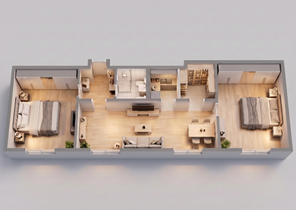 NEWDAY | NA PREDAJ 2-izbový byt | pôvodný stav | Hurbanova – Trenčín | 59 m2