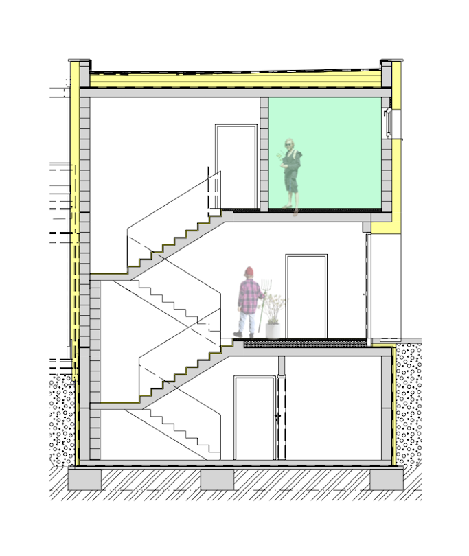 NA PREDAJ 5-izbový poschodový byt (131 m2) + záhrada (250 m2) + pivnica + 2 park. miesta, Dubová ul. - N. Dubnica
